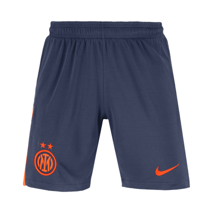 Pantalones cortos de fútbol de la tercera equipación visitante del Inter de Milán 2025/26