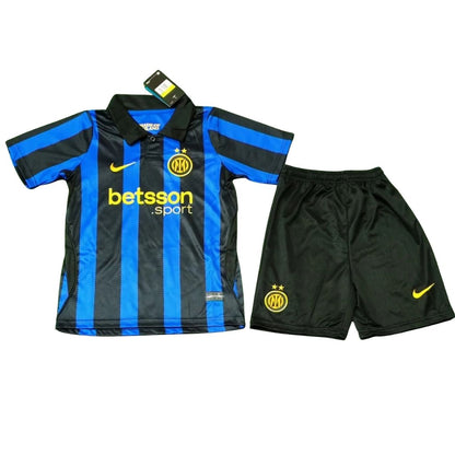 Tenue domicile enfant Inter Milan - Maillot + Short 2025-26