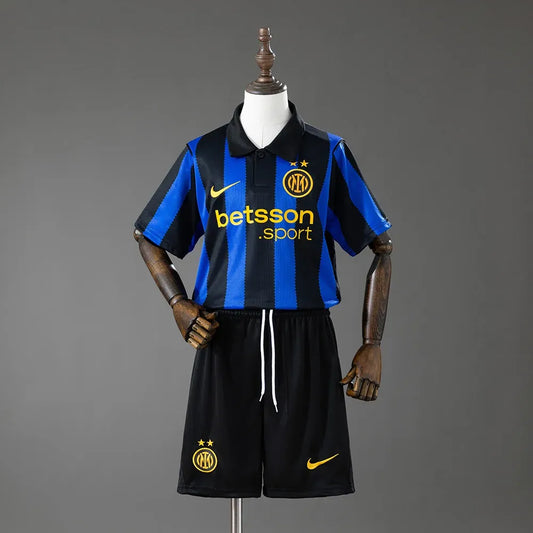 Tenue domicile enfant Inter Milan - Maillot + Short 2025-26