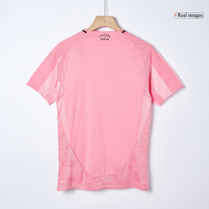 Camiseta de fútbol de Messi #10 Inter Miami CF, versión jugador local, temporada 2025, rosa
