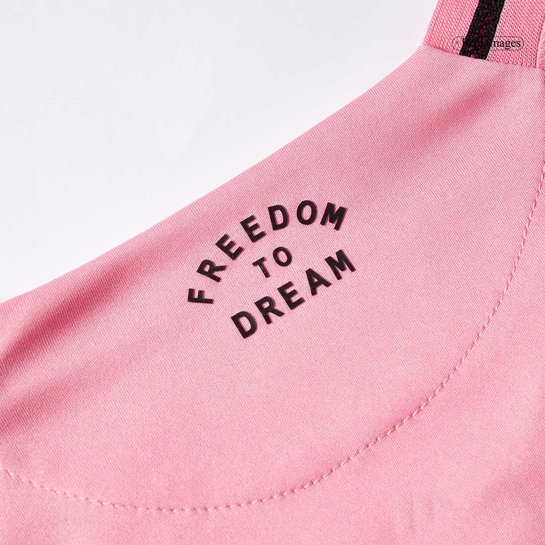 Camiseta de fútbol de Messi #10 Inter Miami CF, versión jugador local, temporada 2025, rosa