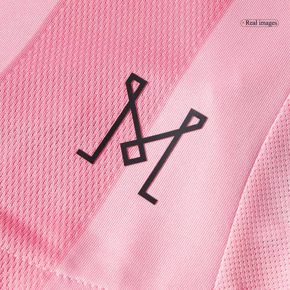 Camiseta de fútbol de Messi #10 Inter Miami CF, versión jugador local, temporada 2025, rosa