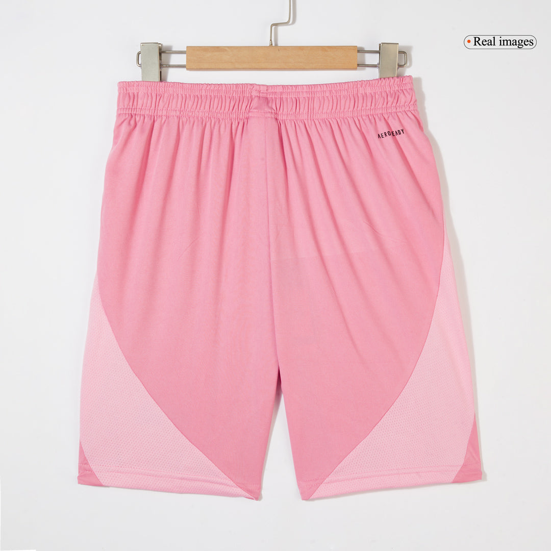 Pantalones cortos de fútbol de local del Inter Miami CF 2025 Rosa