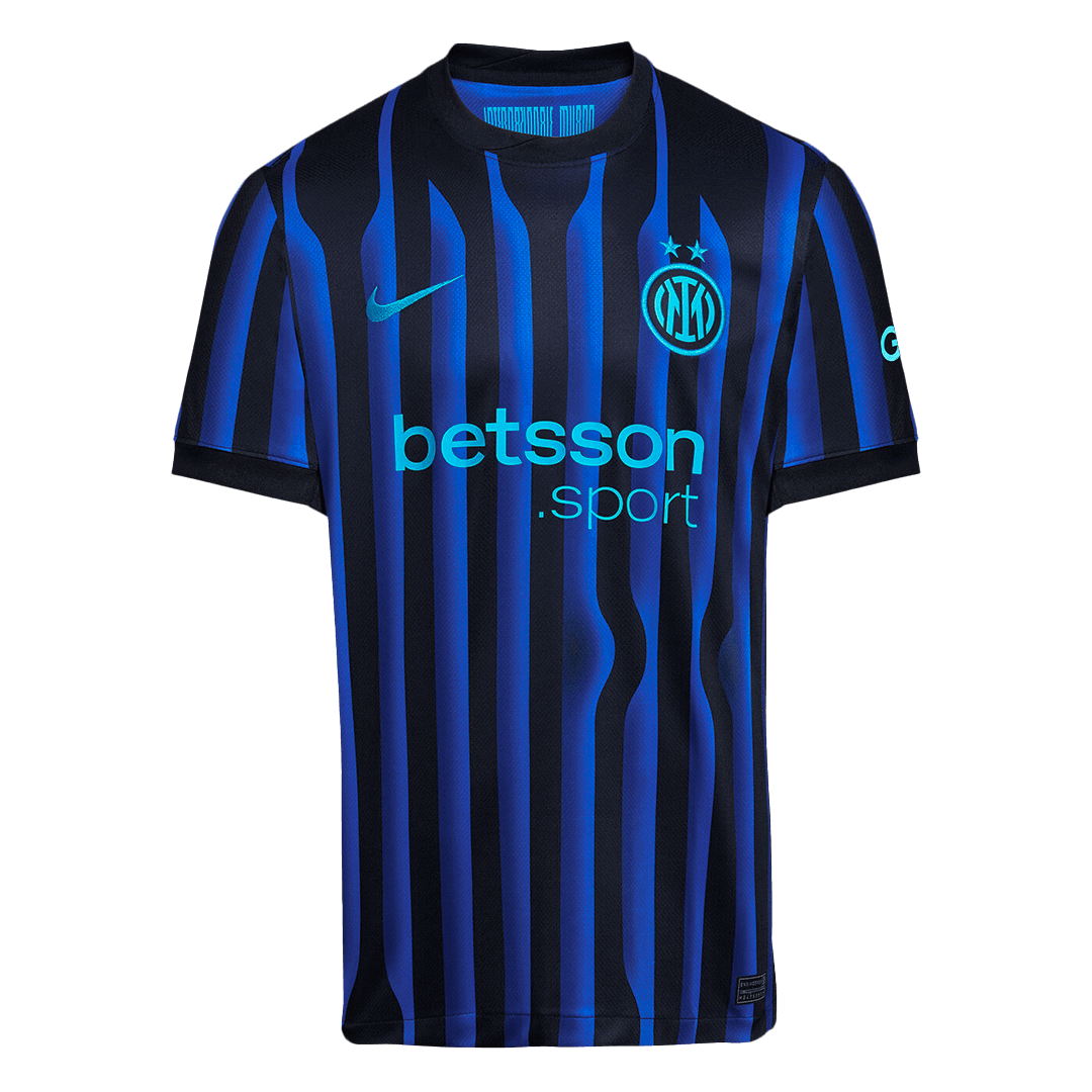 Camiseta de local del Inter de Milán 2025/26 azul y negra