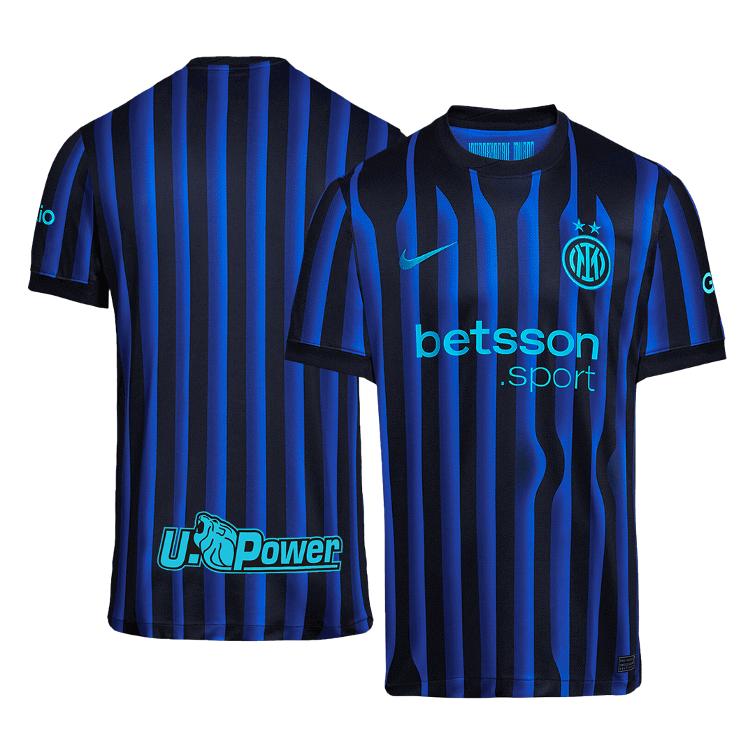 Camiseta de local del Inter de Milán 2025/26 azul y negra