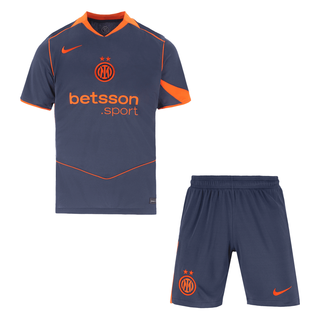 Inter Milan Third Away Jerseys Kit 2025/26 - Jersey+shorts