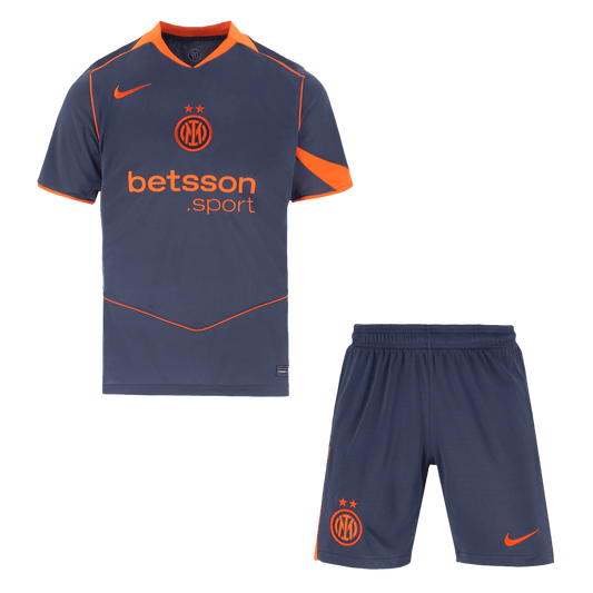Inter Milan Third Away Jerseys Kit 2025/26 - Jersey+shorts
