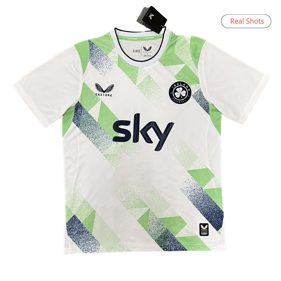 Camiseta de fútbol de visitante de Irlanda para la Copa Mundial 2026