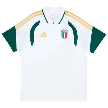 Italia FIGC Polo Tiro Copa Mundial 2026 Blanco
