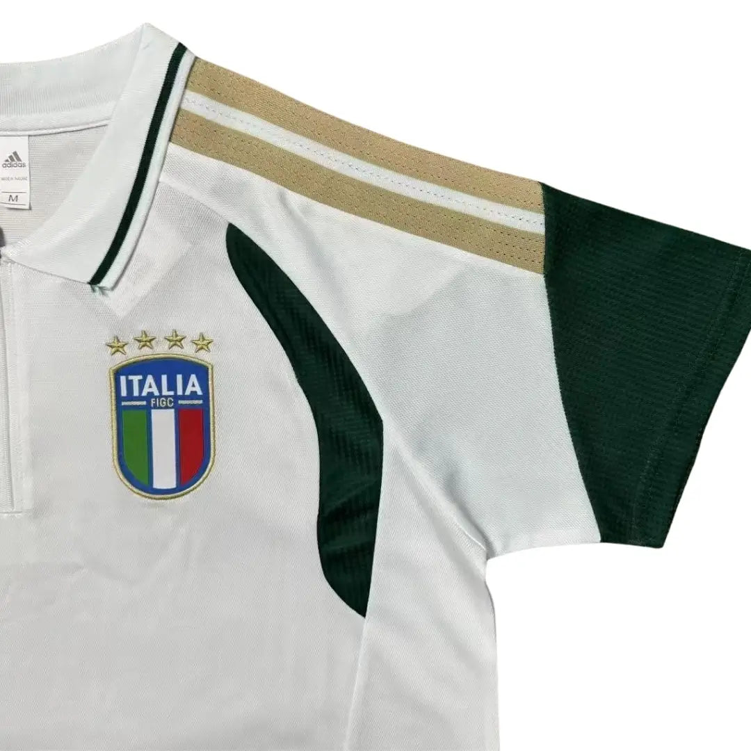 Italia FIGC Polo Tiro Copa Mundial 2026 Blanco