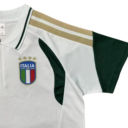 Italia FIGC Polo Tiro Copa Mundial 2026 Blanco