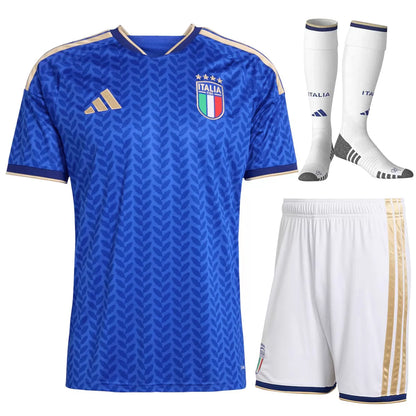 Italy Home Full Soccer Jersey Kit 2026 World Cup