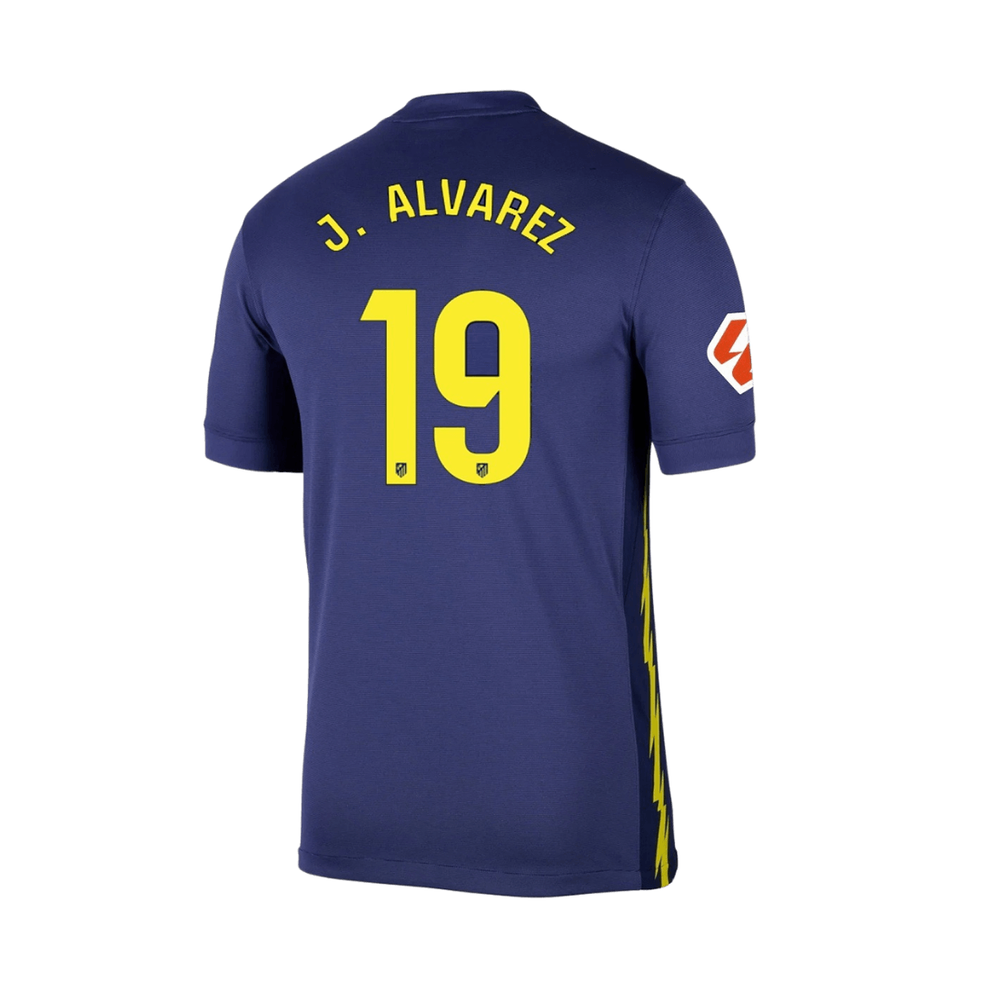 J.ALVAREZ #19 Atletico Madrid Away Soccer Jersey 2025/26