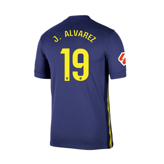 J.ALVAREZ #19 Atletico Madrid Away Soccer Jersey 2025/26