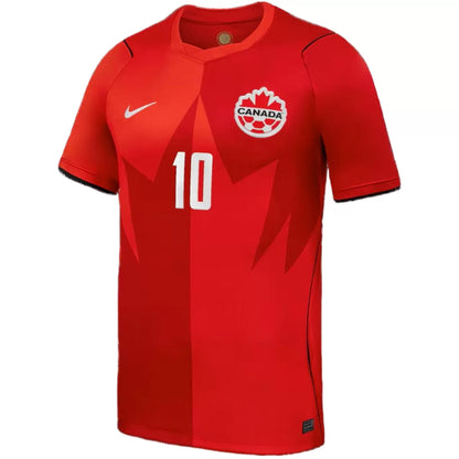 Camiseta de fútbol de J. DAVID #10 de Canadá para el Mundial 2026