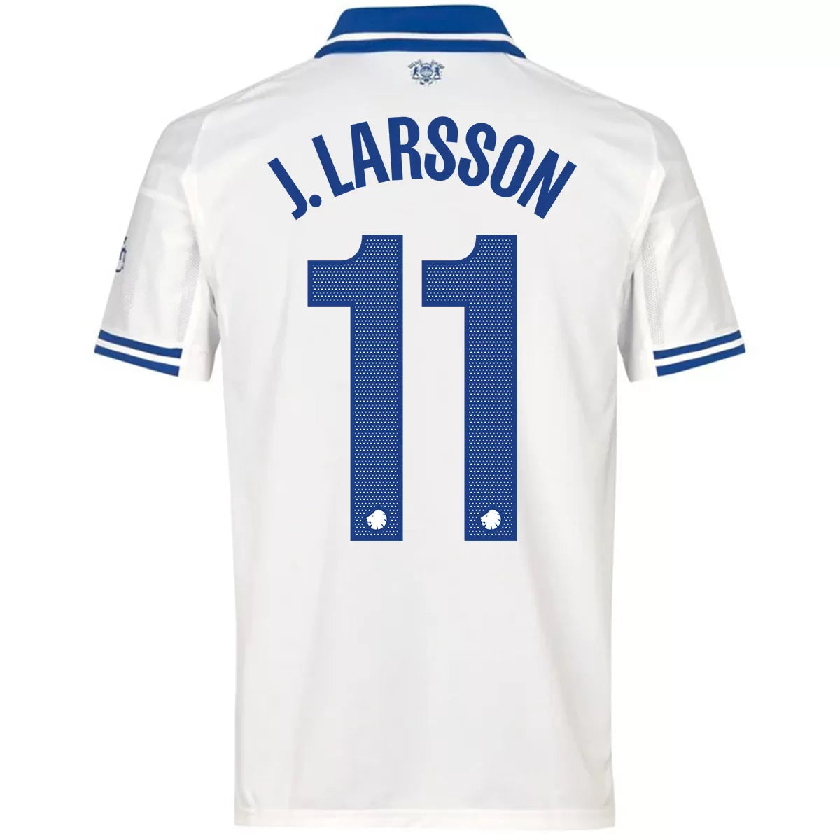 J.Larsson #11 FC Copenhagen Home Soccer Jersey 2025/26