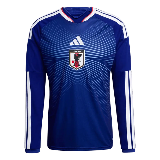 Japan 2026 World Cup Home Soccer Jersey Long Sleeve
