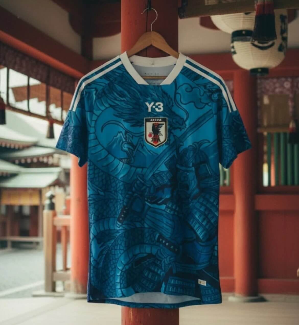 Japan x Y-3 Samurai Home Football Jersey 2026