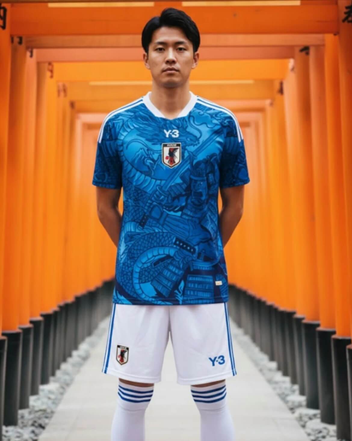Japan x Y-3 Samurai Home Football Jersey 2026 | FansJerseyHub