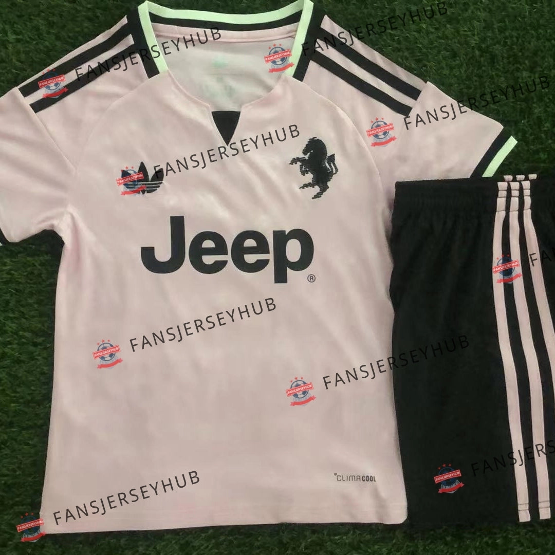 Turin Kid's Away Kit - Jersey+Shorts 2026/27 Pink