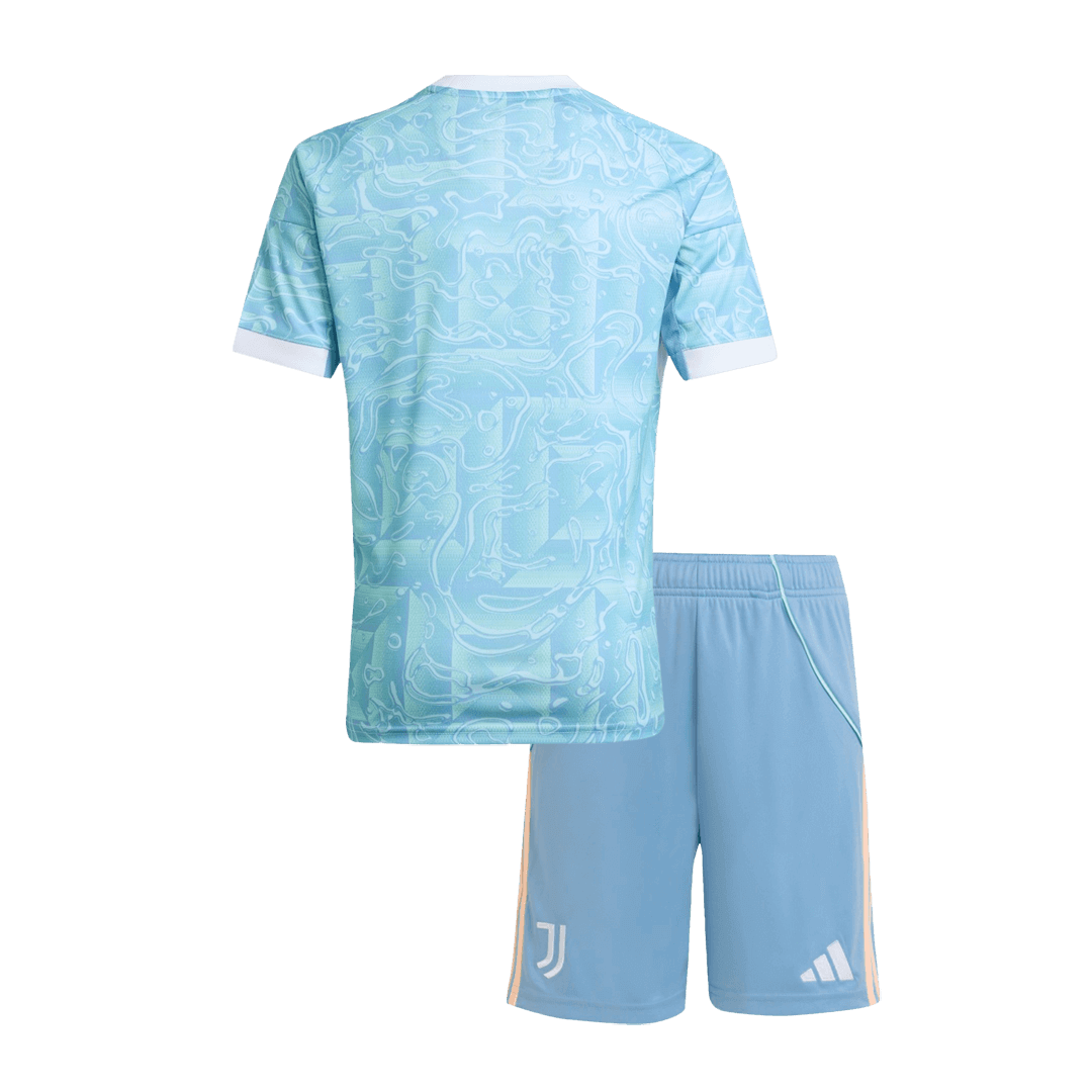 Juventus Kid's Away Kit 2025/26 - Jersey+Shorts