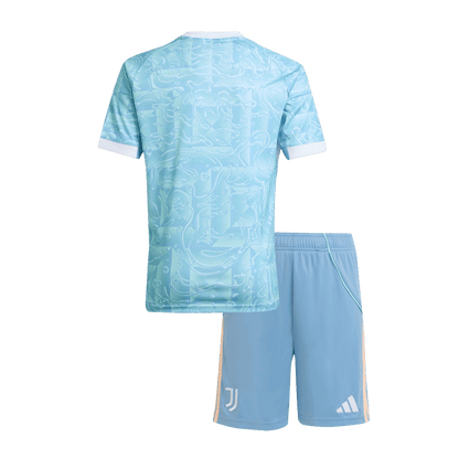 Juventus Kid's Away Kit 2025/26 - Jersey+Shorts