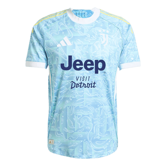 Juventus Away Player Version Soccer Jersey 2025/26