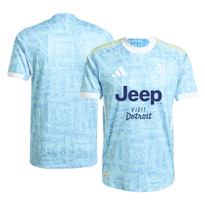 Juventus Away Player Version Soccer Jersey 2025/26