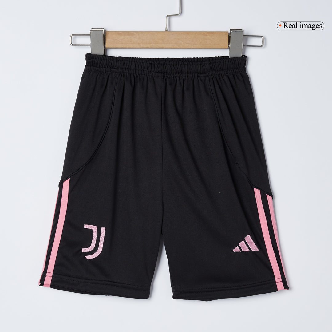 Equipación infantil de la Juventus para la temporada 2025-26 - Camiseta + Pantalón corto