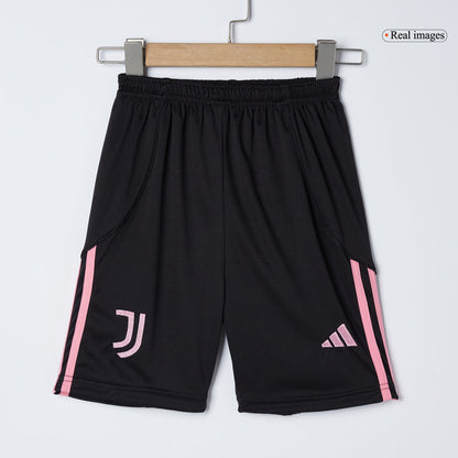 Equipación infantil de la Juventus para la temporada 2025-26 - Camiseta + Pantalón corto
