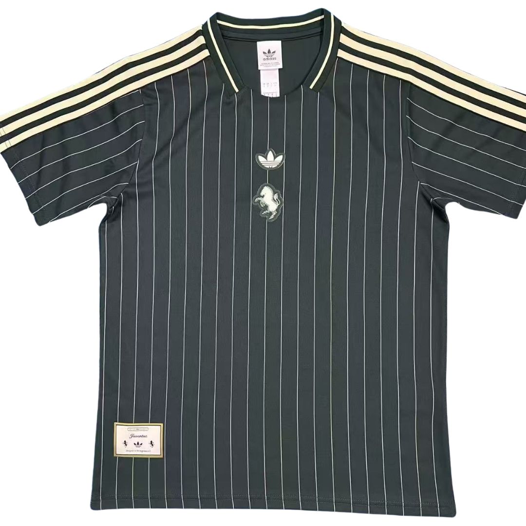 Juventus Terrace Icon Shirt 2025/26 Dark Green
