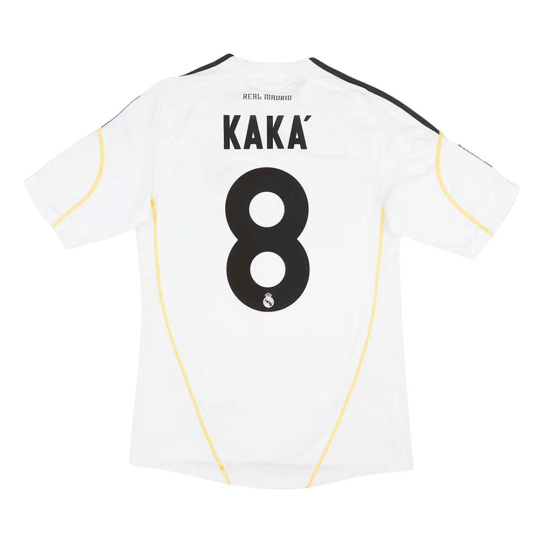 KAKA' #8 Real Madrid 2009/10 Retro Home Soccer Jersey