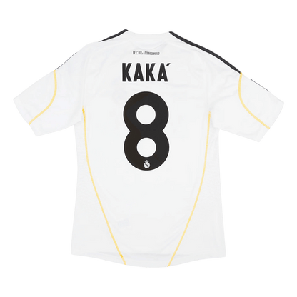 KAKA' #8 Real Madrid 2009/10 Retro Home Soccer Jersey