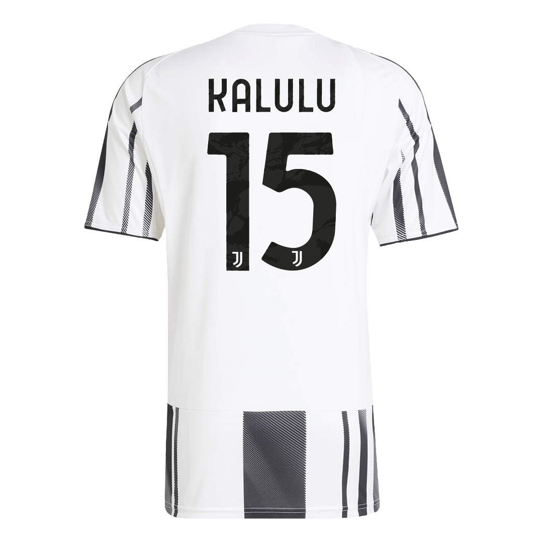 KALULU #15 Juventus Home Soccer Jersey 2025/26
