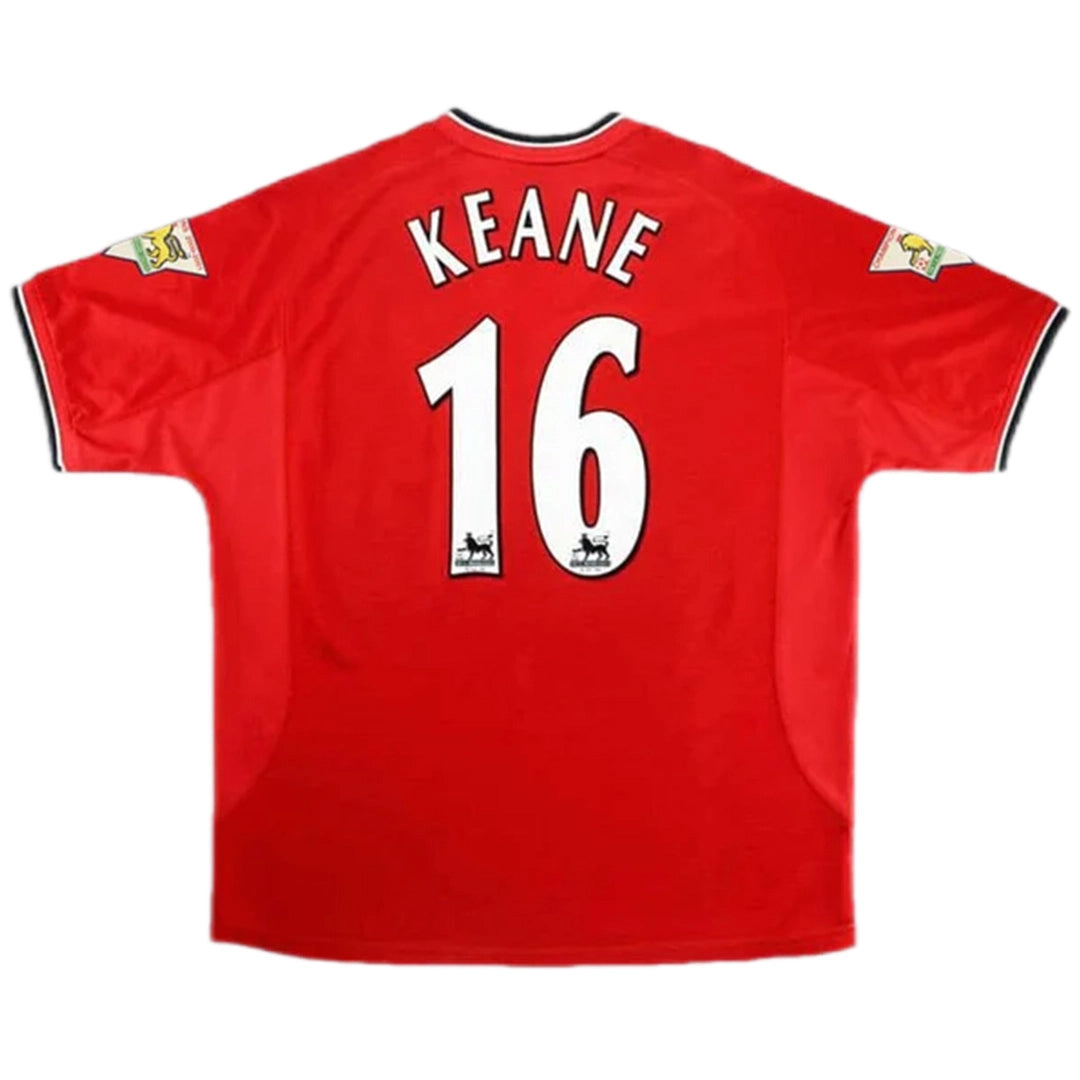 KEANE #16 Manchester United 2000/02 Home Retro Jersey