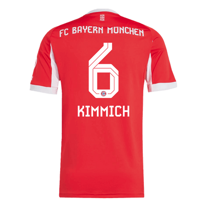 KIMMICH #6 Bayern Munich Home Soccer Jersey 2025/26