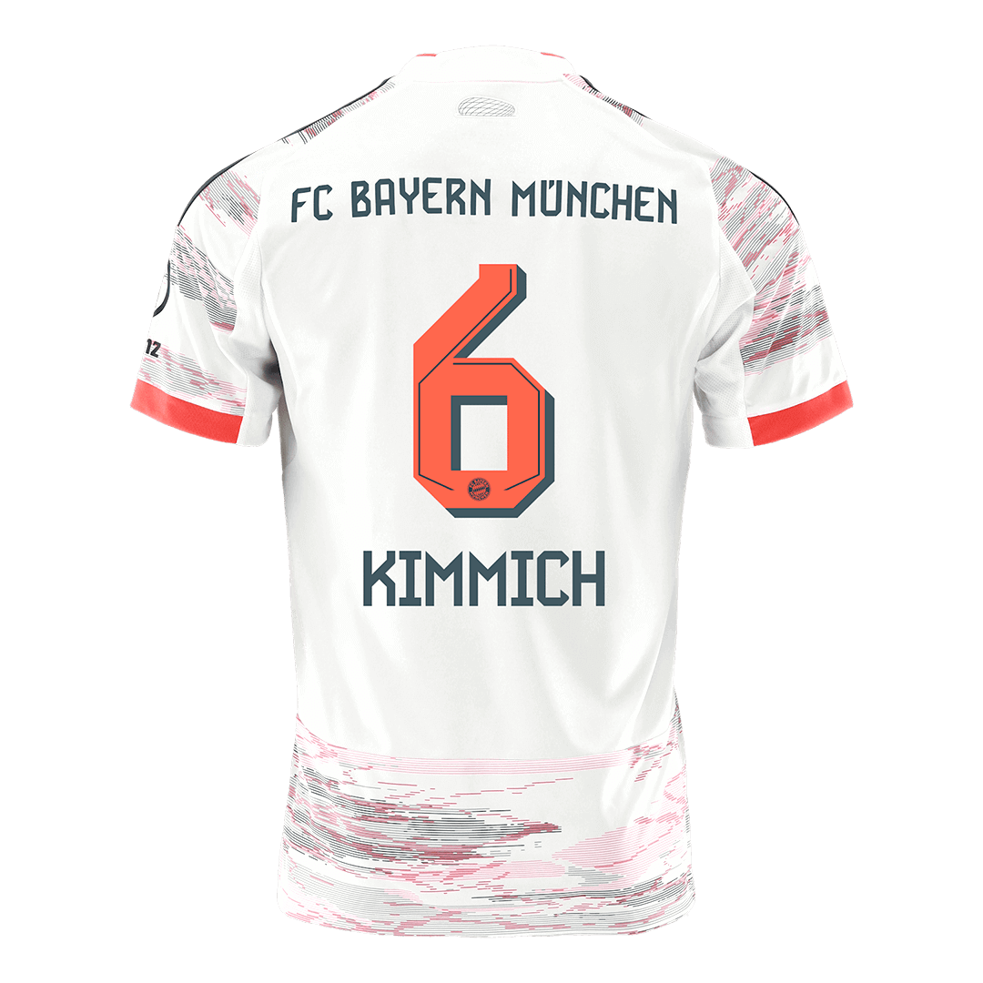 KIMMICH #6 Bayern Munich Away Soccer Jersey 2025/26