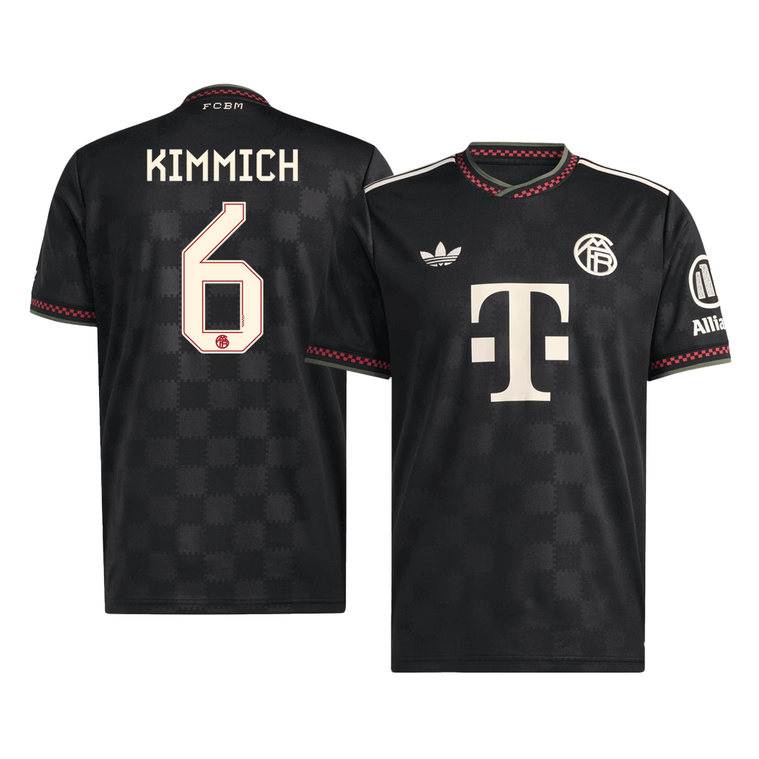 KIMMICH #6 Bayern Munich Third Away Soccer Jersey 2025/26 - Champions League