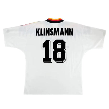 KLINSMANN #18 Germany 1994 Home Retro Football Jersey