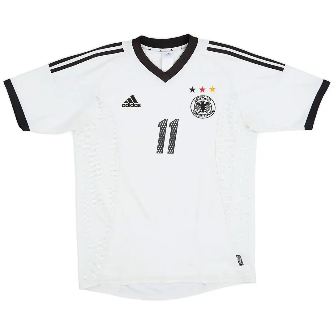 Camiseta retro de fútbol local de Alemania KLOSE #11 2002