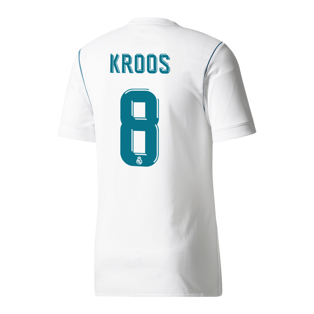Maillot domicile rétro Real Madrid KROOS n° 8 2017/18