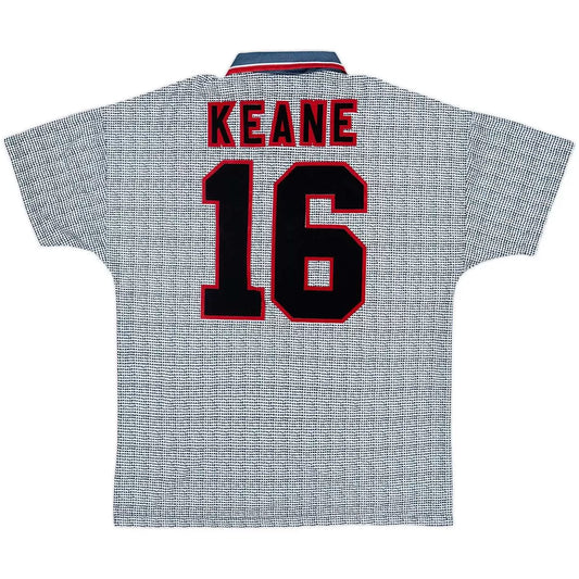 Camiseta de fútbol retro del Manchester United 1995/96 de Keane #16, tercera equipación