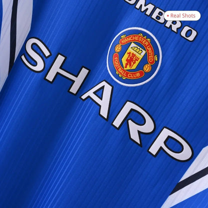 Camiseta retro de visitante de tercera equipación del Manchester United 1996/98 de CANTONA #7