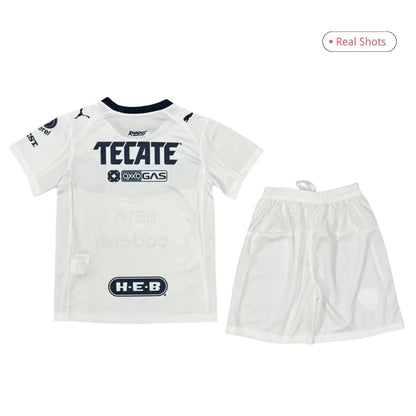 Kid's Monterrey Away Soccer Kit - Jersey+Shorts 2025/26