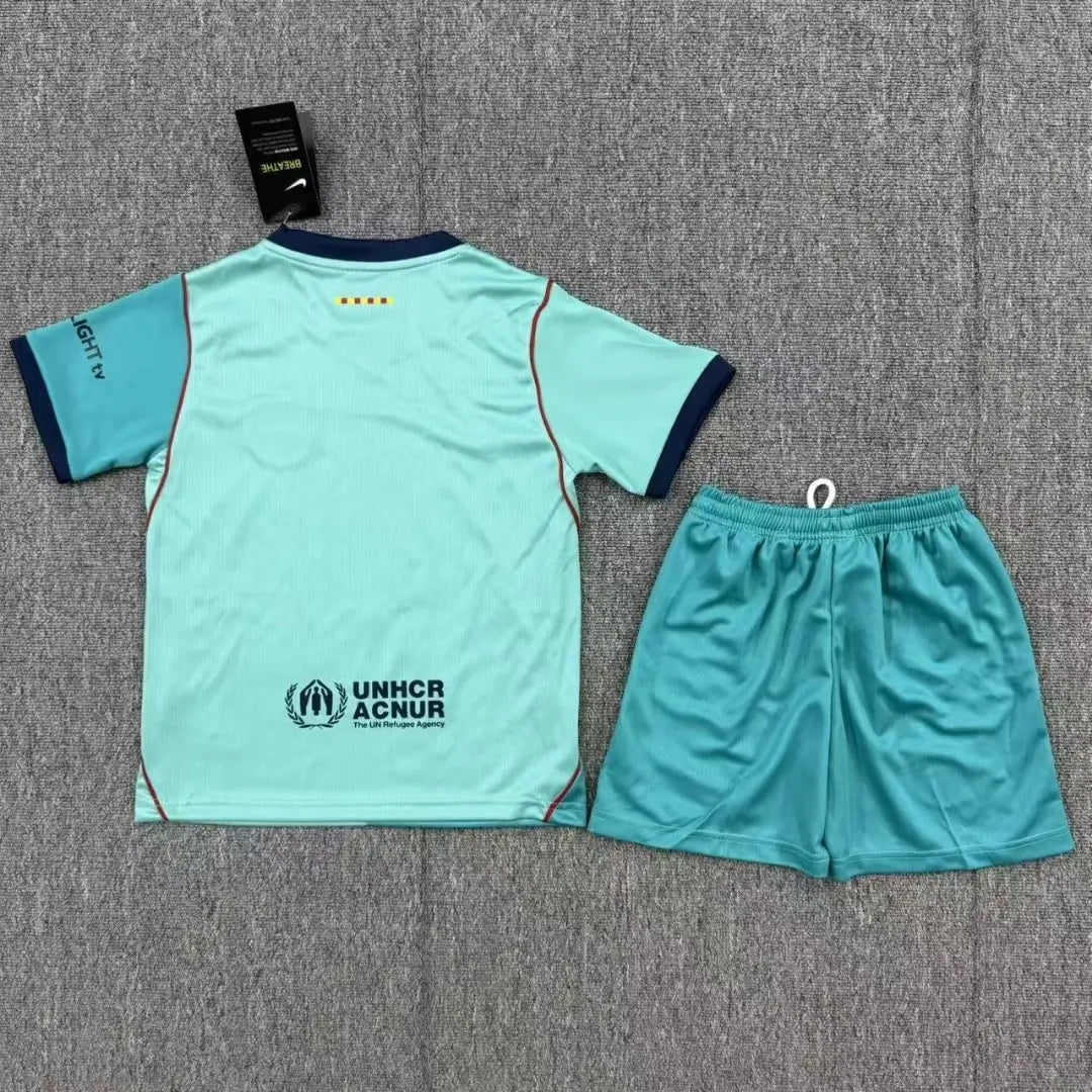 Kid's Barcelona Third Away Soccer Kit 2026/27 - Jersey+Shorts