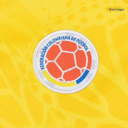 Kid's Colombia Home Soccer Kit 2026 World Cup - Jersey+Shorts