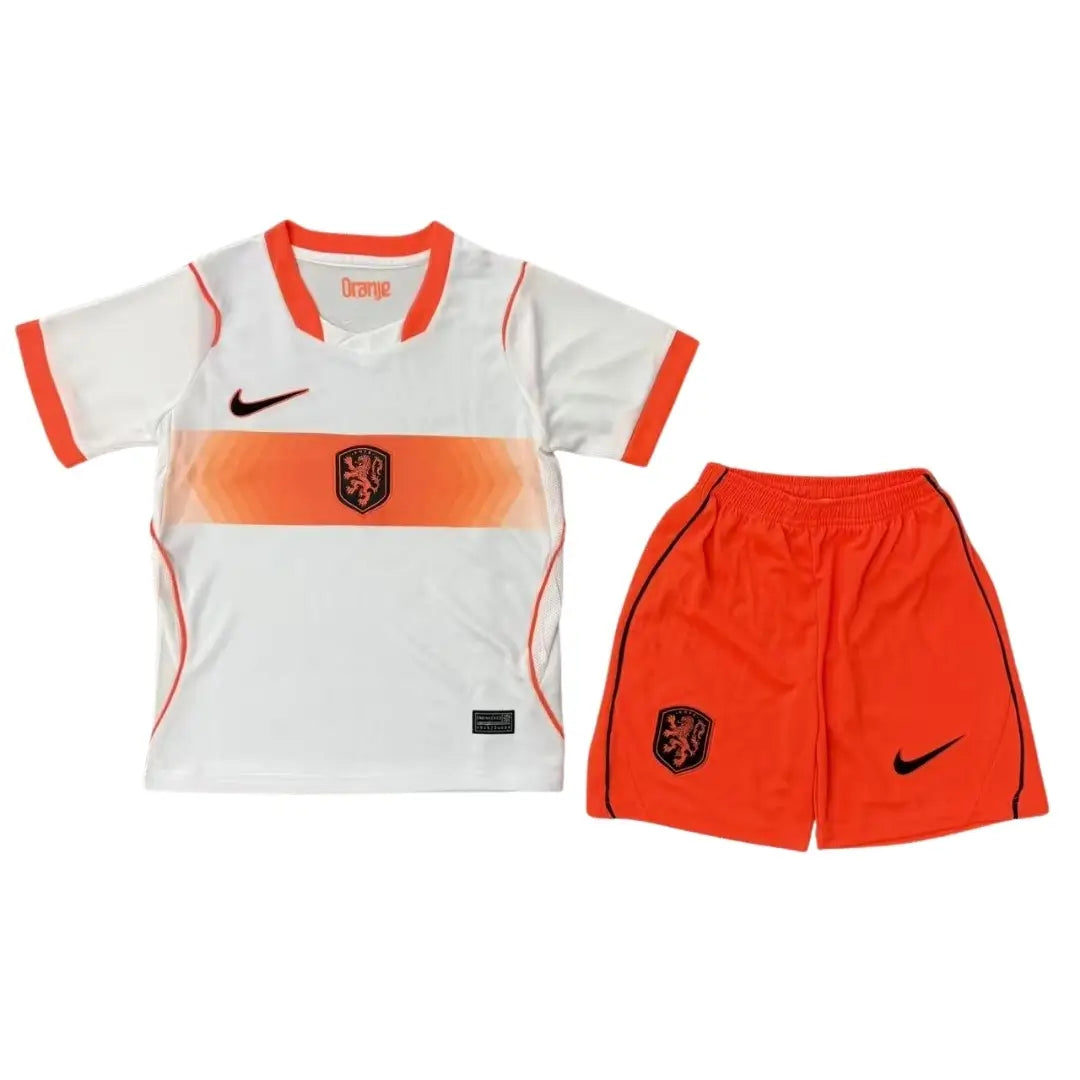Kid's Netherlands Away Soccer Jersey Kit 2026 World Cup