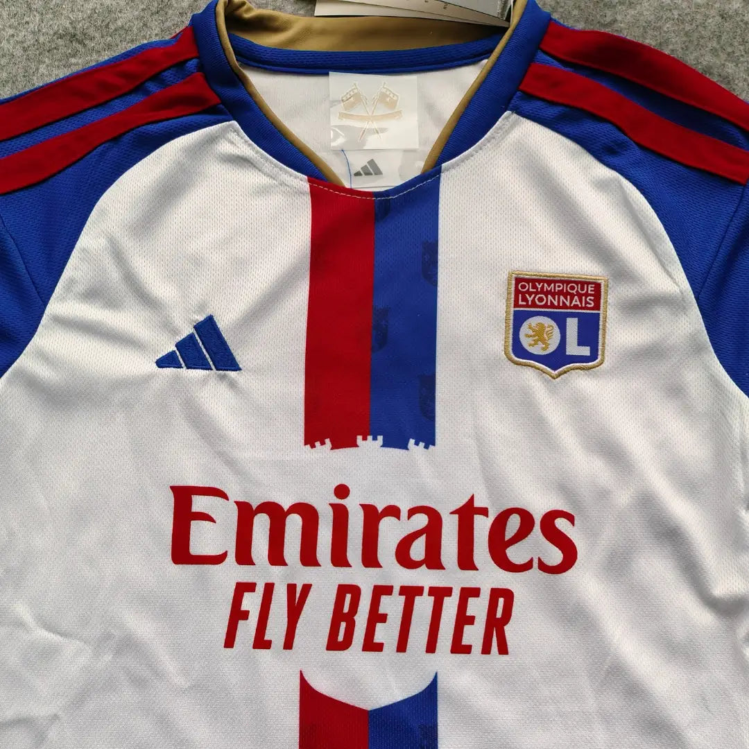 Kid's Olympique Lyonnais Home Soccer Kit - Jersey+Shorts 2026/27