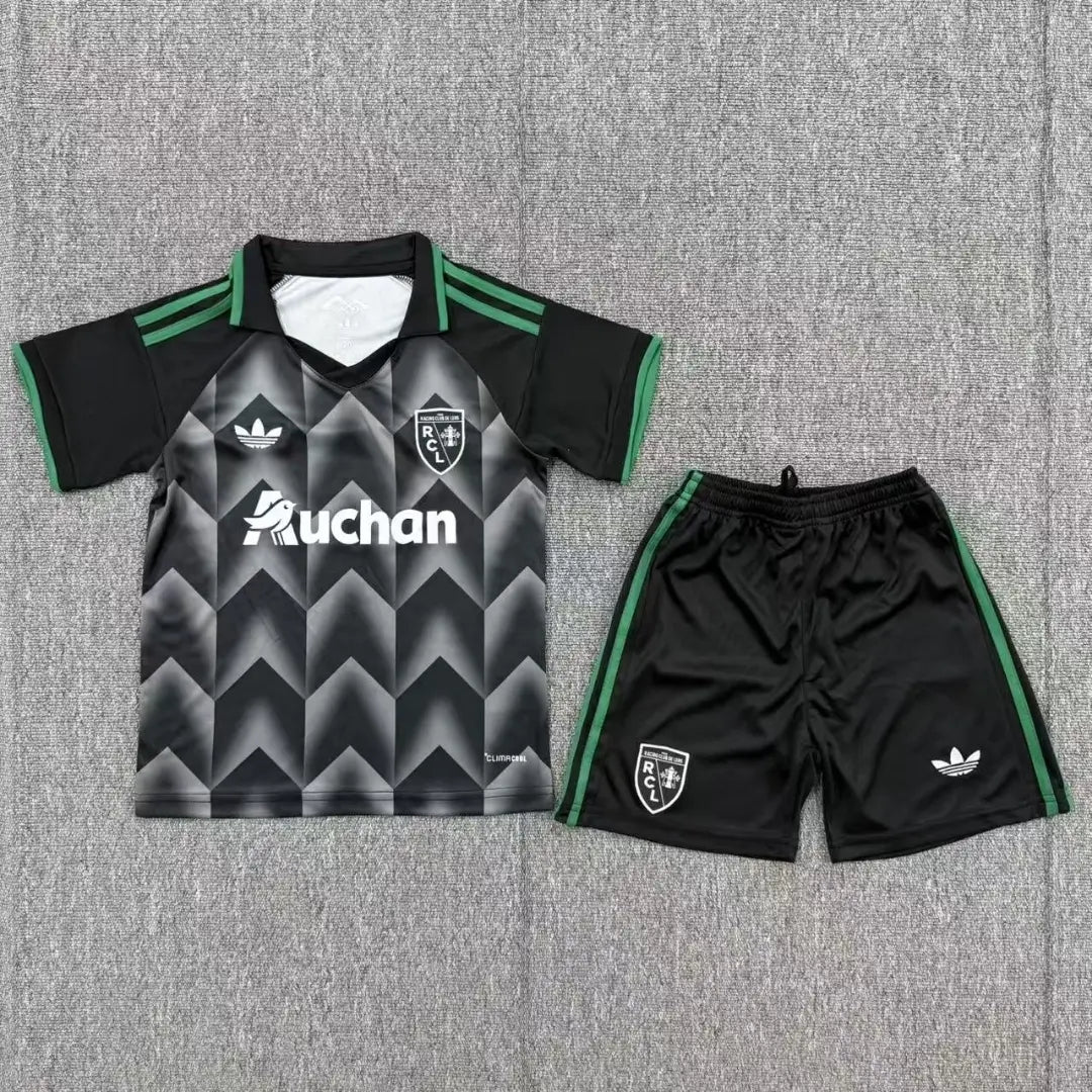 Kid's RC Lens Away Jersey Kit - Jersey+Shorts 2026/27
