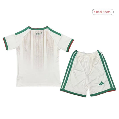 Kid's Algeria Home Soccer Kit - Jersey+Shorts 2026